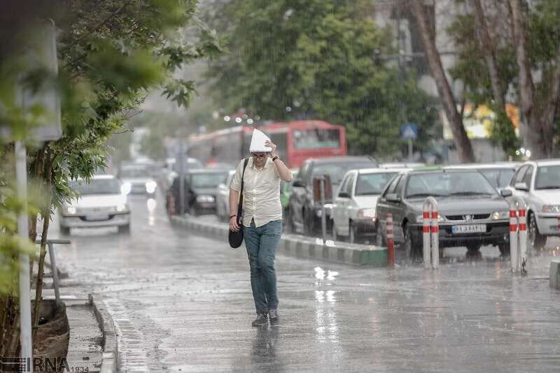 پیش‌بینی هواشناسی؛ رگبار باران و وزش باد شدید در این نقاط