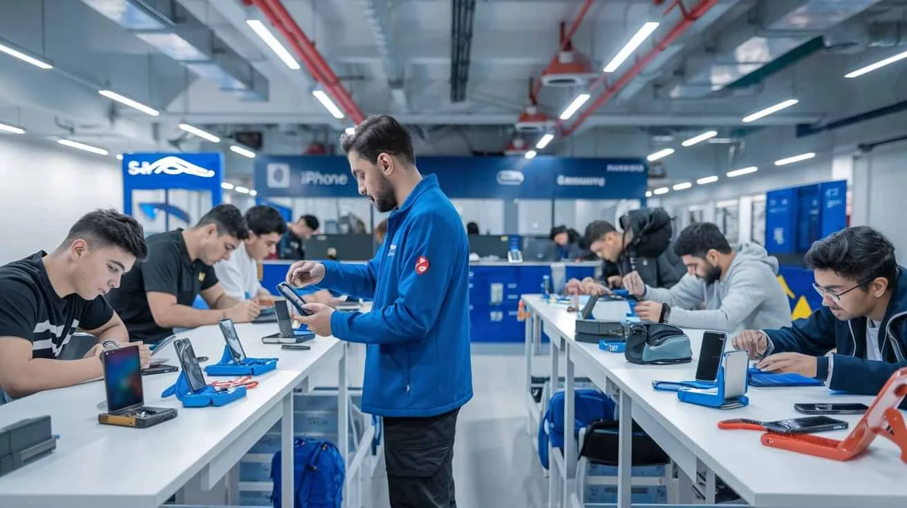 آموزش تعمیرات موبایل غرب تهران