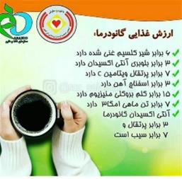 گانودرما | قهوه ارزش غذایی قهوه گانودرما: ترکیب سلامت و انرژی