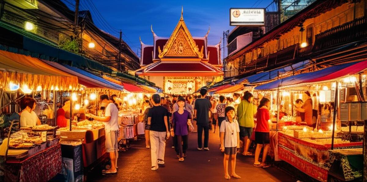 بهترین بازارهای شبانه بانکوک Bangkok’s Best Night Markets