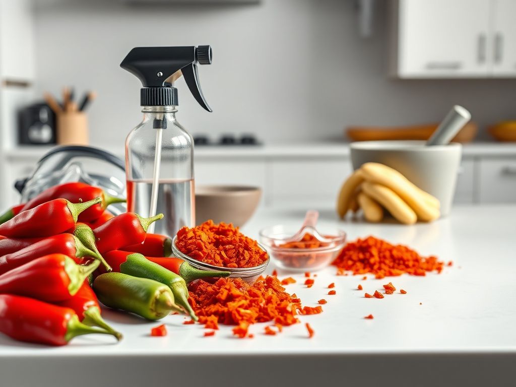 چگونه اسپره فلفل درست کنیم؟ آموزش گام به گام و ایمن