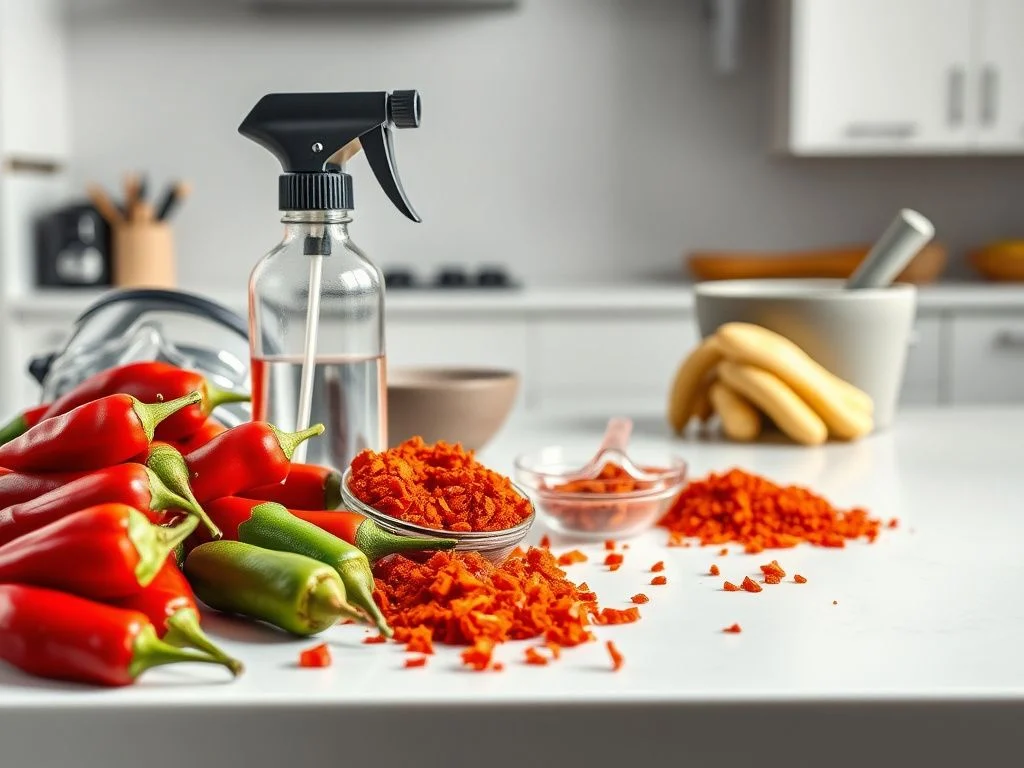 چگونه اسپره فلفل درست کنیم؟ آموزش گام به گام و ایمن