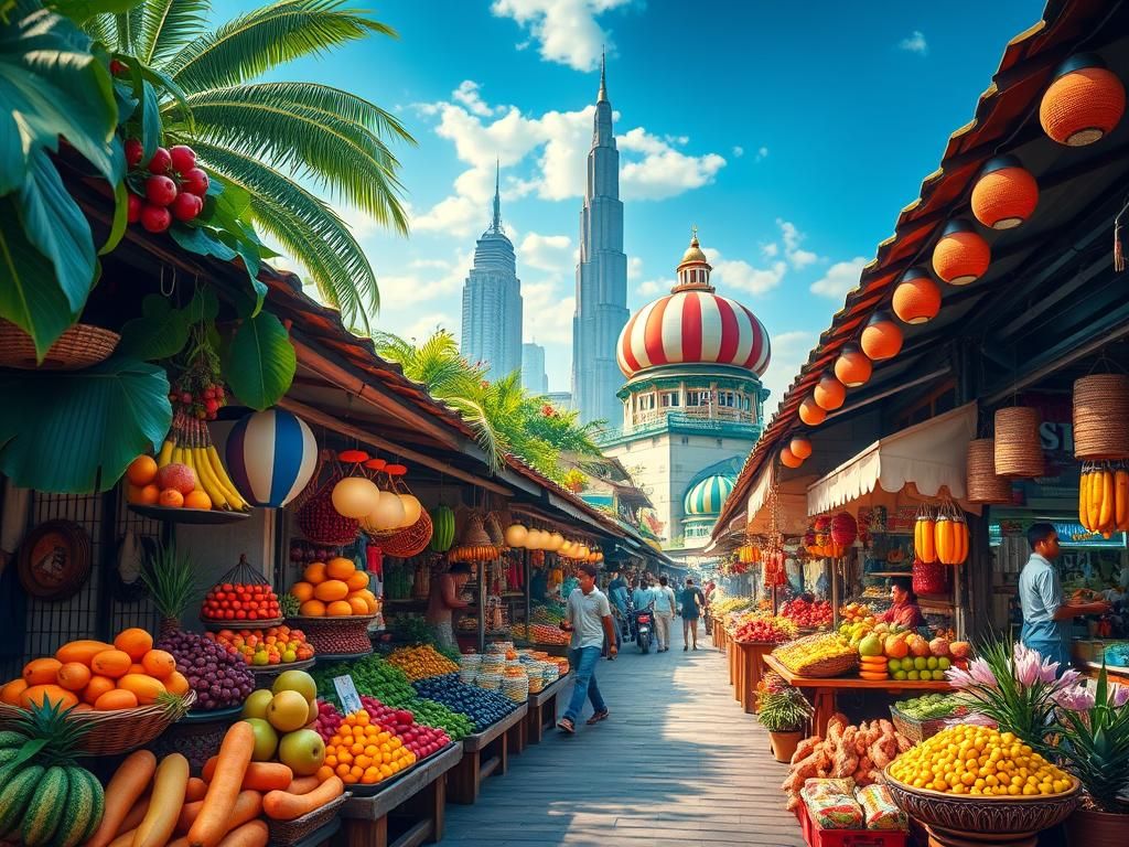 ۱۰ بهترین بازارهای مالزی | راهنمای جامع خرید و سوغات